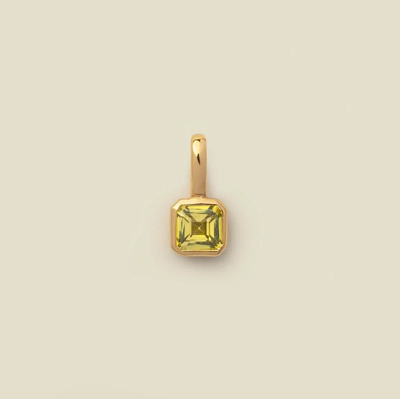 Birthstone Charm Necklace