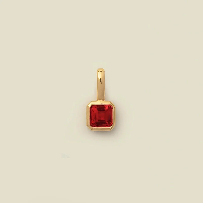Birthstone Charm Necklace