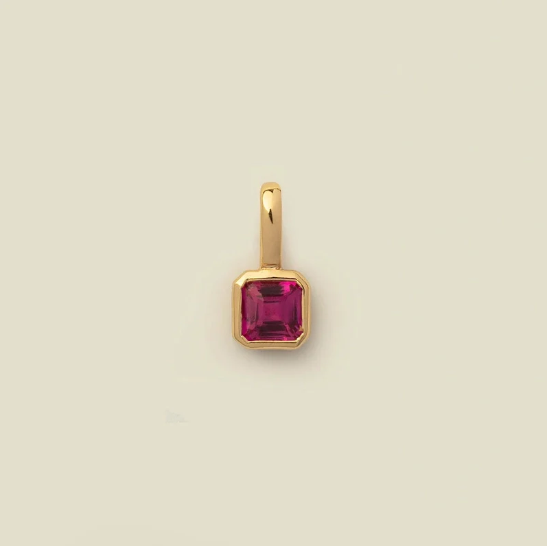 Birthstone Charm Necklace