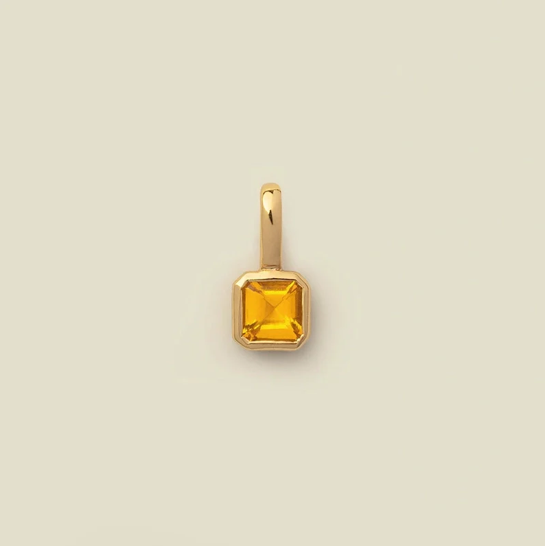 Birthstone Charm Necklace