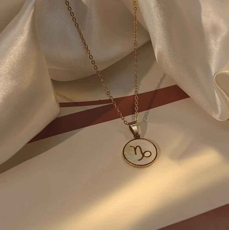 Zodiac Pendant Necklace