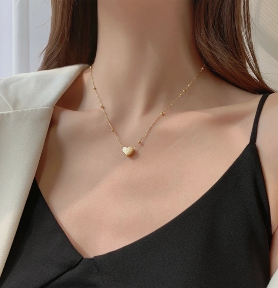 Dainty Heart Pendant Necklace