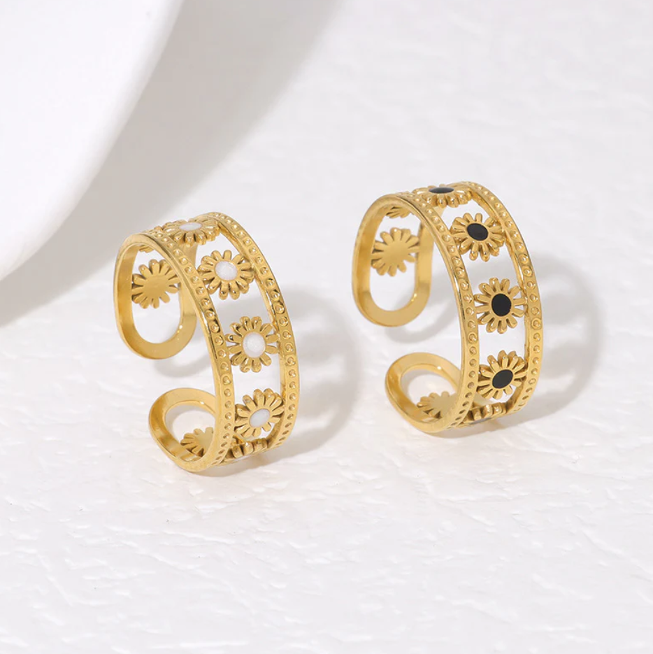 Sunflower Open Ring