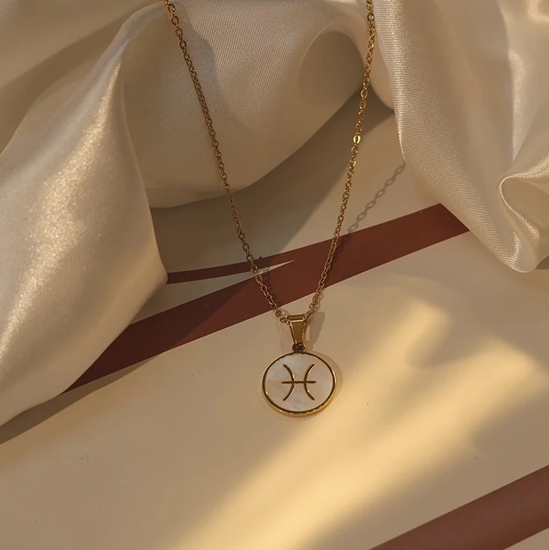 Zodiac Pendant Necklace