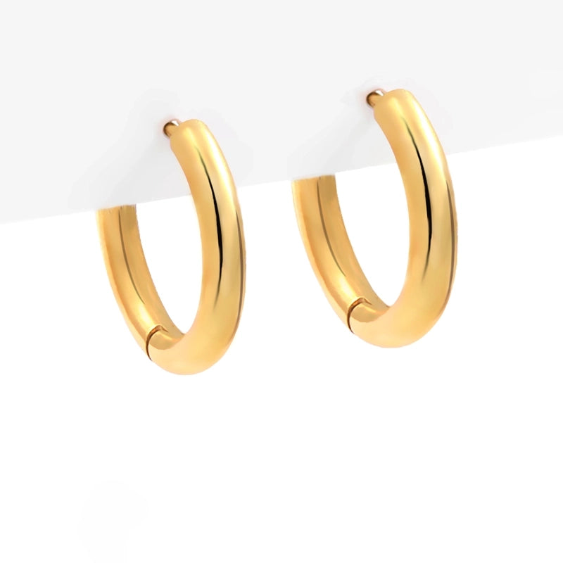 Minimalist Huggie Hoop Earrings