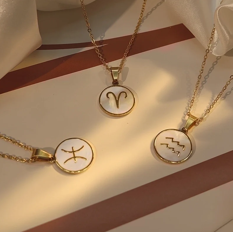 Zodiac Pendant Necklace