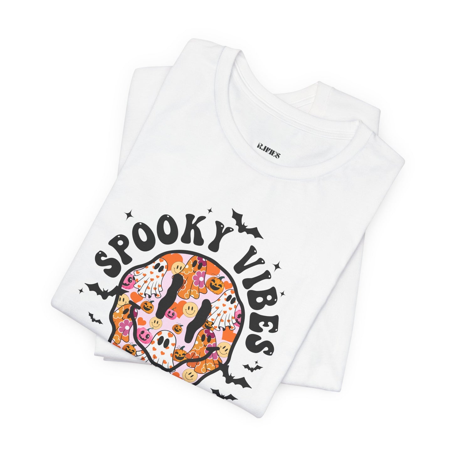 Spooky Vibes Smiley Tee