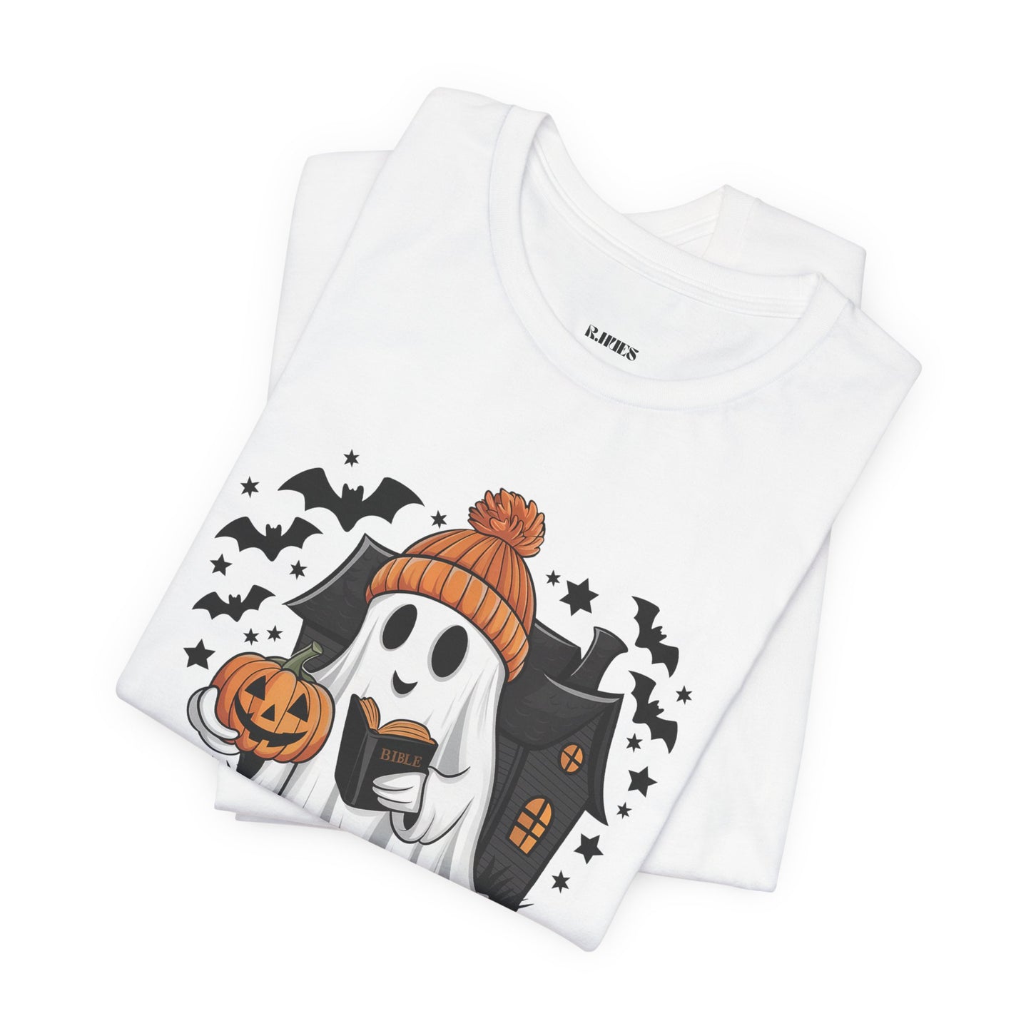 Cute Ghost with Bible Tee