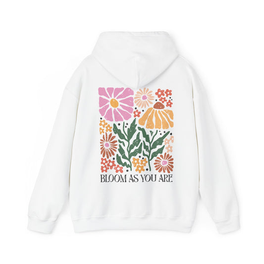 Bloom as You Are Hoodie - Back Design Only