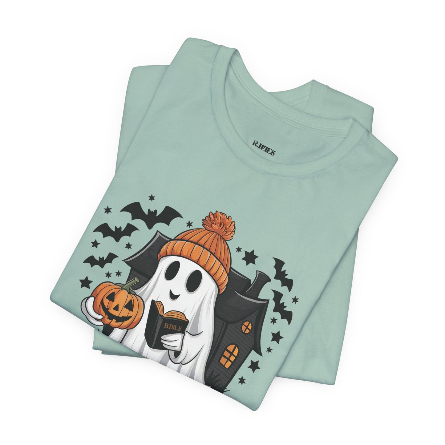 Cute Ghost with Bible Tee