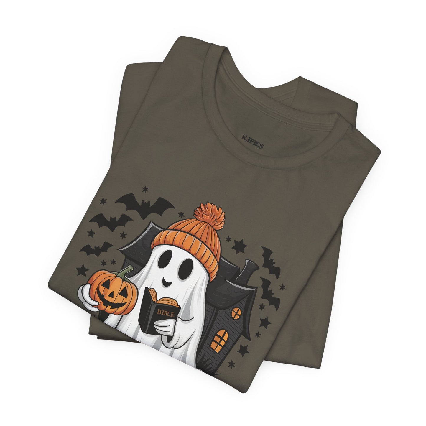 Cute Ghost with Bible Tee