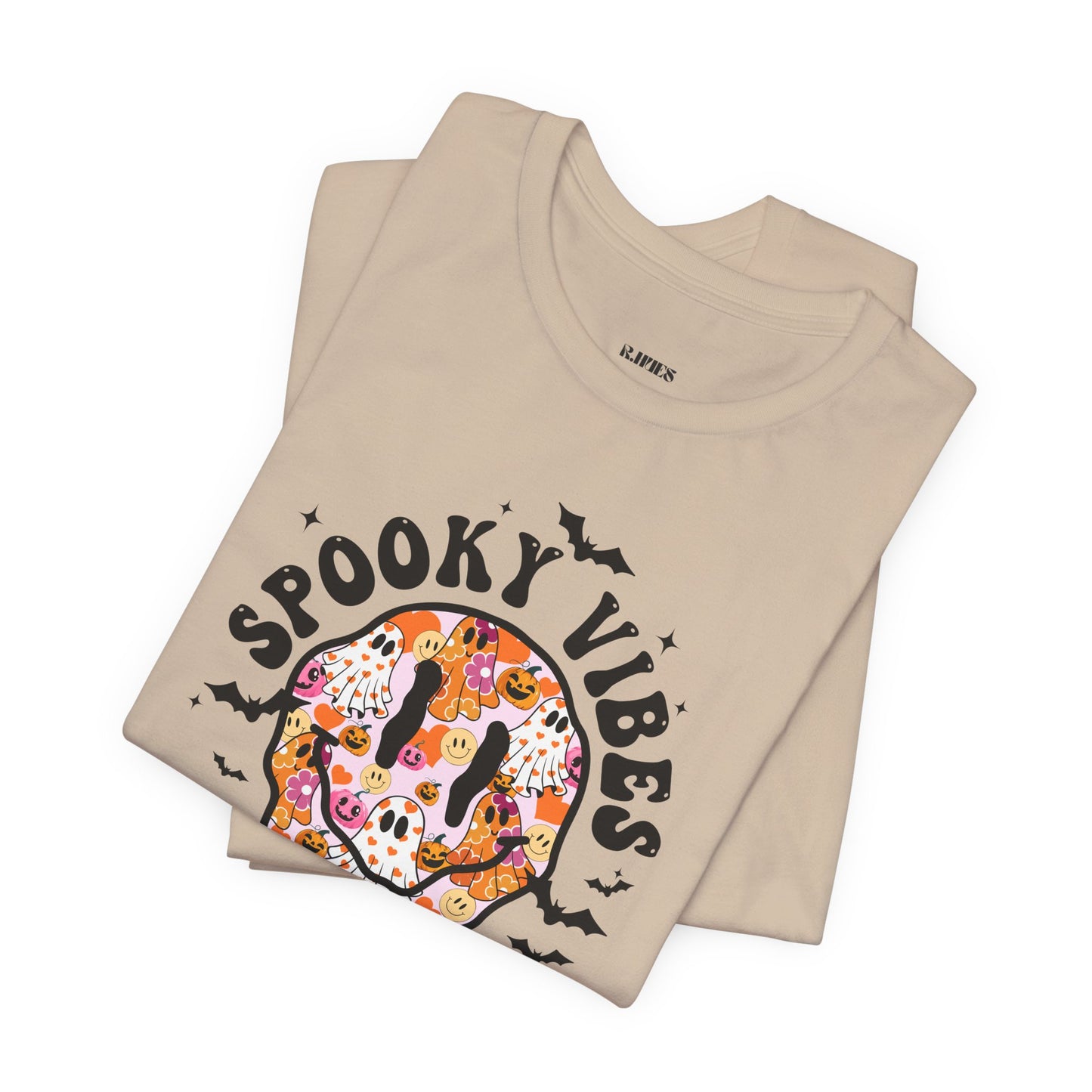 Spooky Vibes Smiley Tee