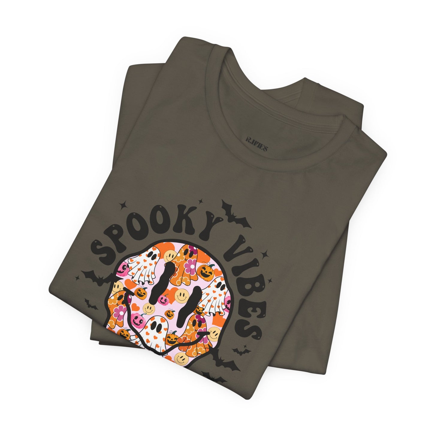 Spooky Vibes Smiley Tee