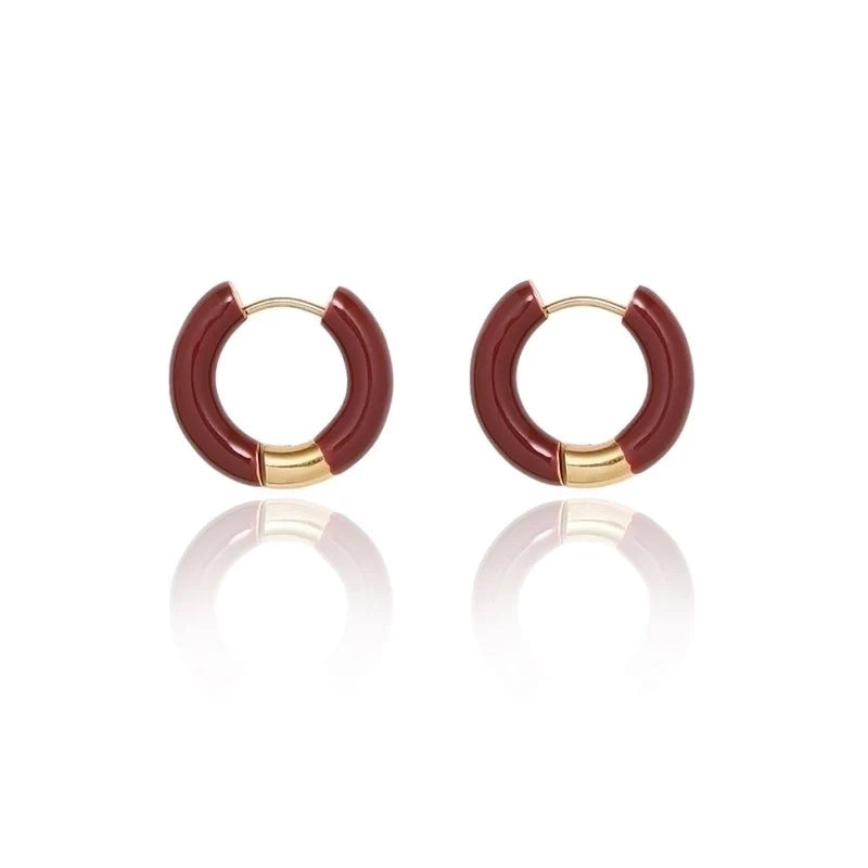 Color Pop Huggie Hoop Earrings