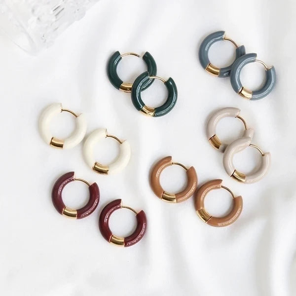 Color Pop Huggie Hoop Earrings