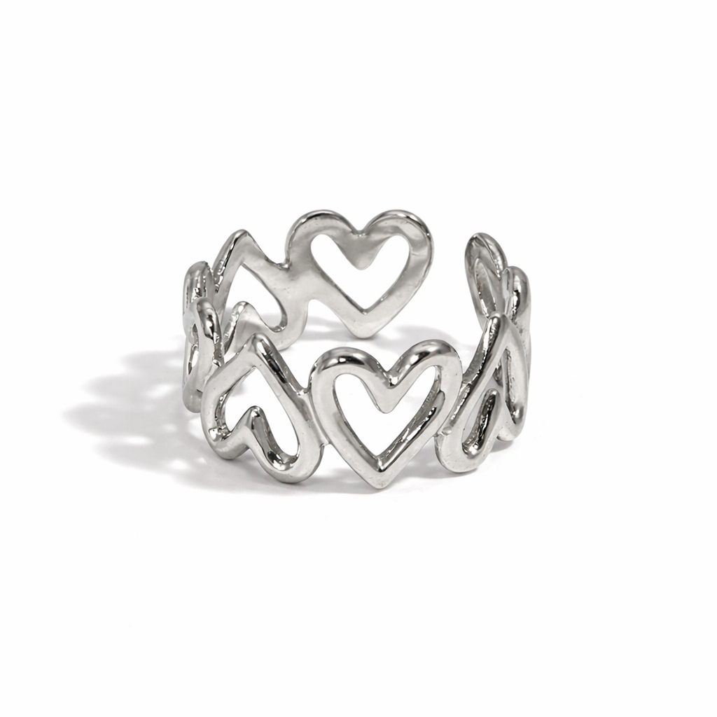 Cutout Heart Band